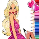 Coloring Book: Barbie