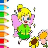 Coloring Book: Fairy