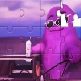 Jigsaw Puzzle: Grimace Shake