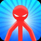 Red Stickman vs Monster School