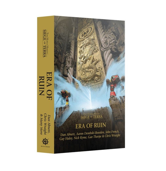The Siege of Terra: Era of Ruin hardback remains available. Image credit: Games Workshop.